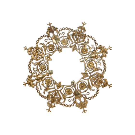 Handmade Brass Wall Hanging 36 Inch KBH09951