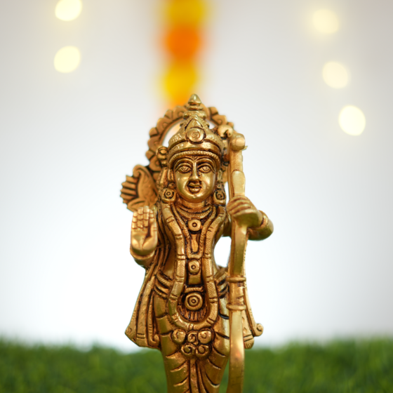 Brass Ram Statue KBH09981