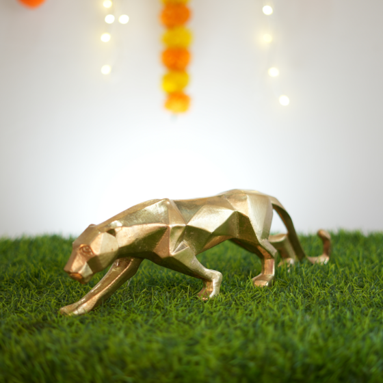 Brass Tiger Statue KBH10004