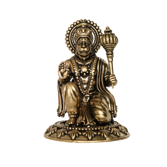 Brass Hanuman Idol KBH10131
