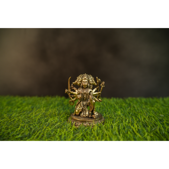 Brass Panchmukhi Hanuman Statue KBH10185
