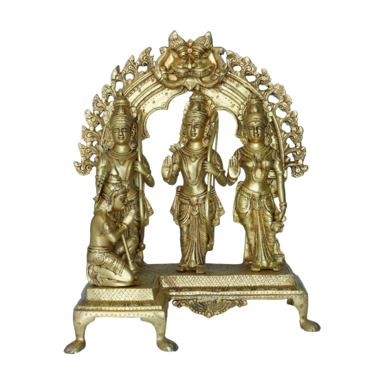 Brass Ram Darbar Statue KBH10203