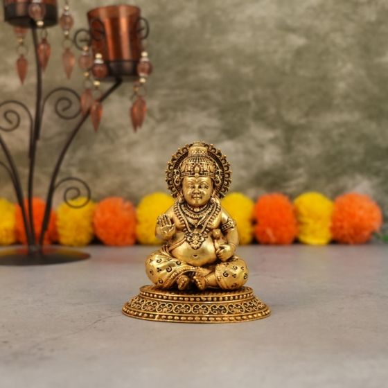 Brass Kuber Statue  KBH10244