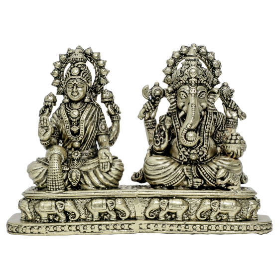Brass Ganesh And Laxmi KBH10272