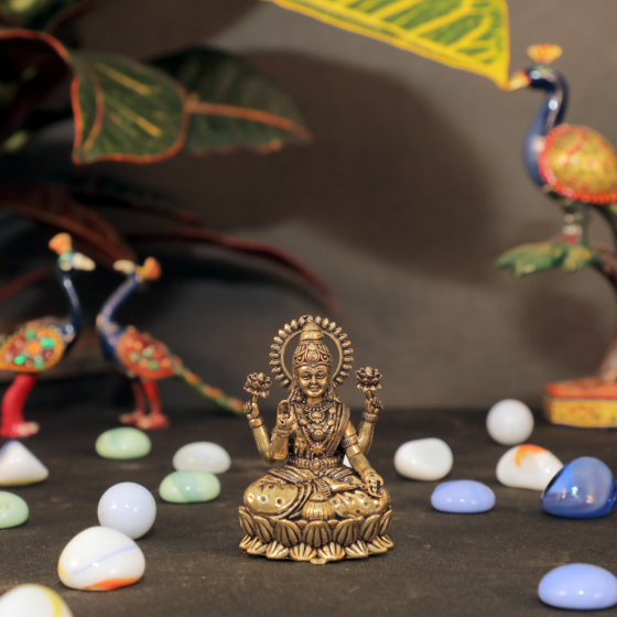 Brass Lakshmi Statue KBH10294