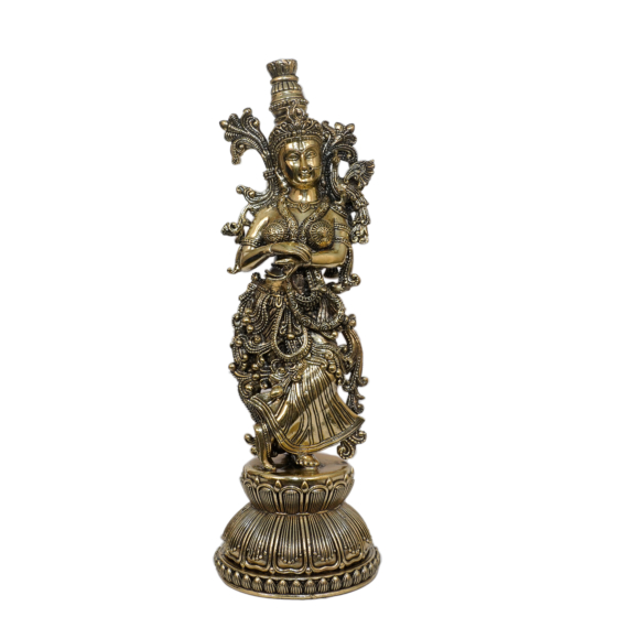 Brass Radha Idol KBH10312