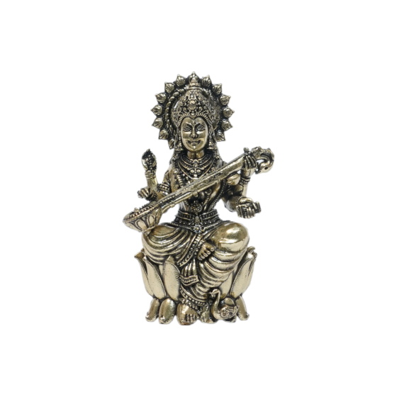 Brass Saraswati Maa Idol KBH10368
