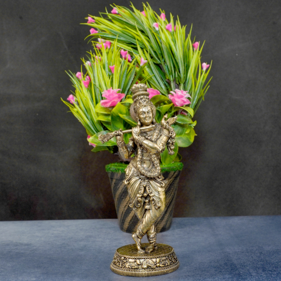 Brass Krishna  KBH10373