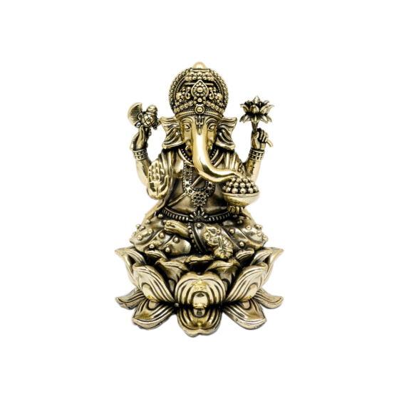 Brass Ganesha Idol  4 Inch KBH10393