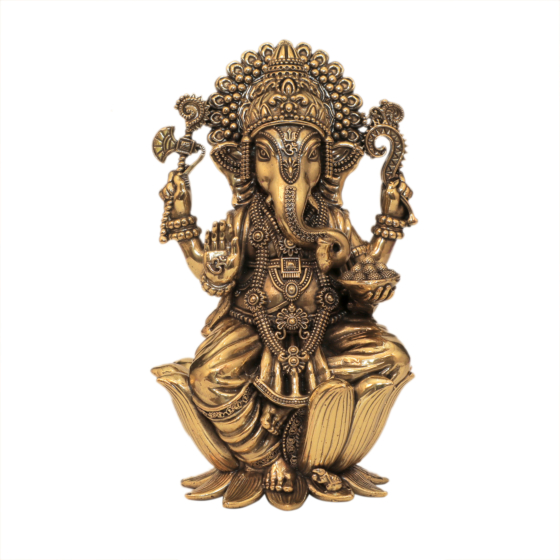 Brass Ganesha Idol  KBH10597