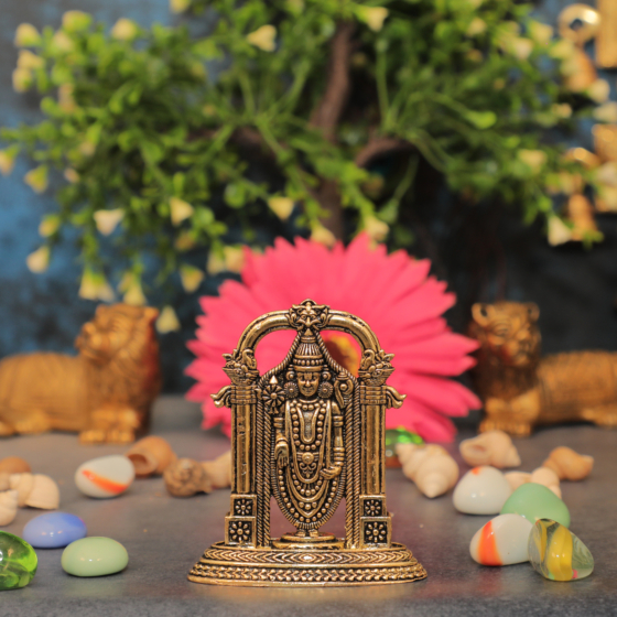 Brass Tirupati Balaji Idol KBH10612