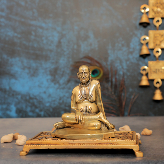Brass Swami Samarth Idol KBH10627