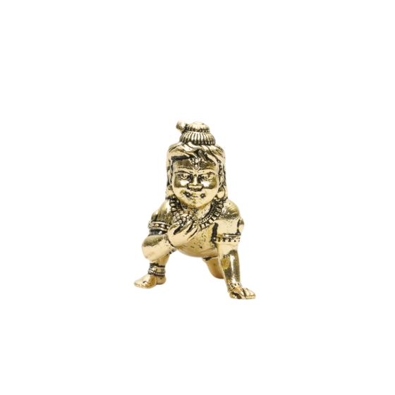 Brass Bal Krishna Idol KBH10721