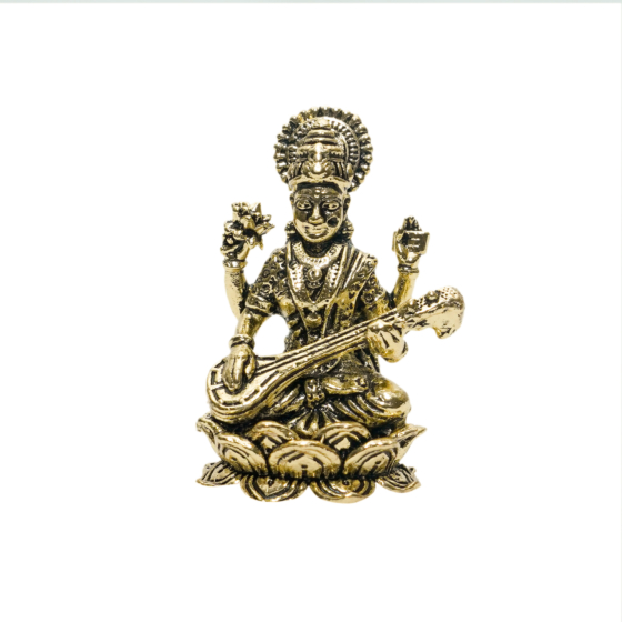 Brass Saraswati KBH10766
