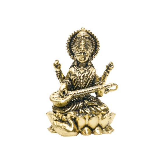 Brass Saraswati Idol KBH10780