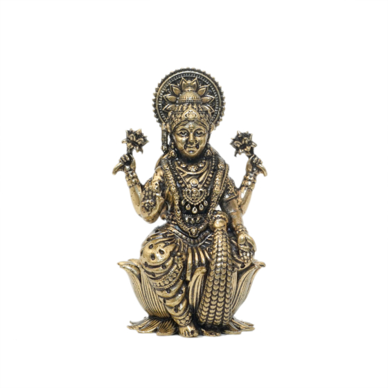 Brass Lakshmi Idol KBH10862