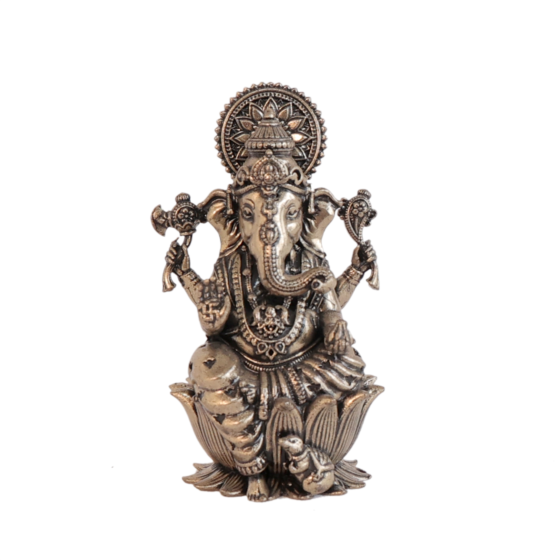 Brass Ganesha Idol  KBH10870