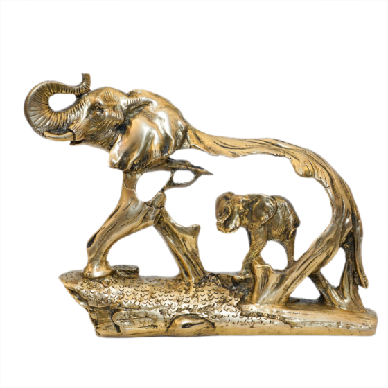 Brass Elephant Statue KBH10888