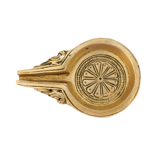 Brass Arghya Plate KBH10889