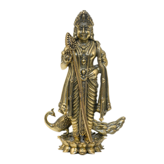 Brass Kartikeya Idol KBH10904