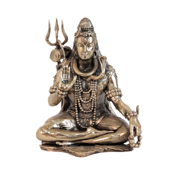 Brass Shiva Idol KBH10908