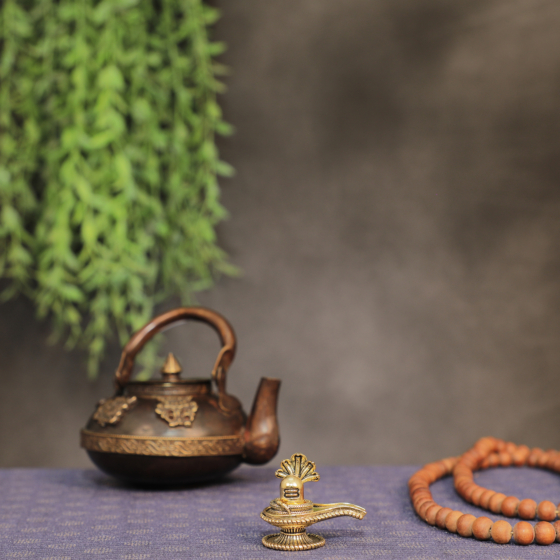 Brass Shivling  KBH10940