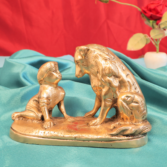 Brass Mowgli Statue KBH10953