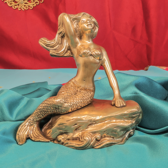 Brass Mermaid statue KBH10954