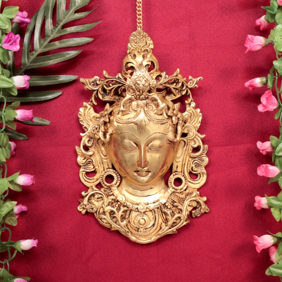 Brass Tara Devi Wall Hanging KBH11031