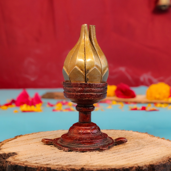 Brass Tortoise Shivling Stand  KBH11033