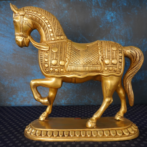 Brass Horse 15 Inch KBH11079