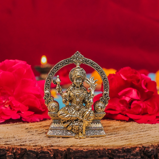 Brass Rajarajeshwari Statue KBH11133