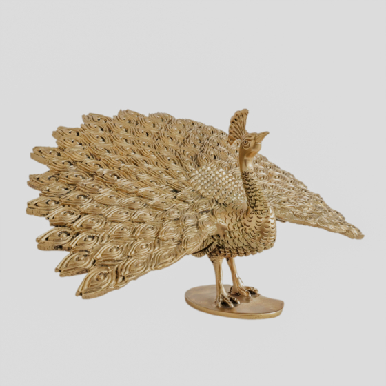 Brass Peacock Figurine KBH11176