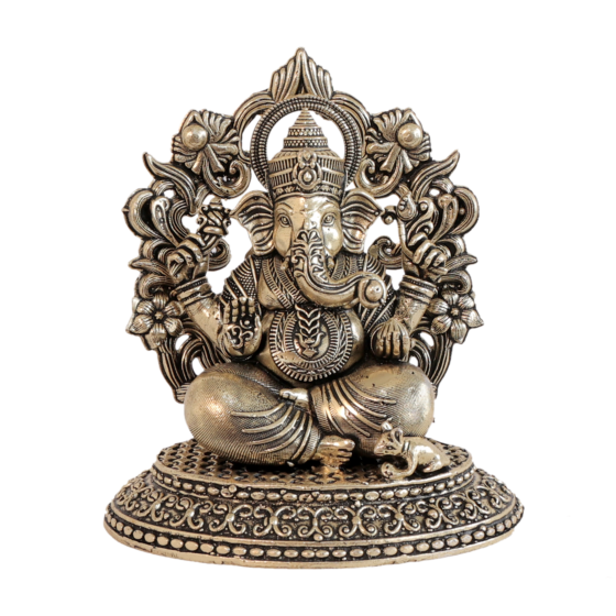 Brass Ganesha Idol  KBH11197