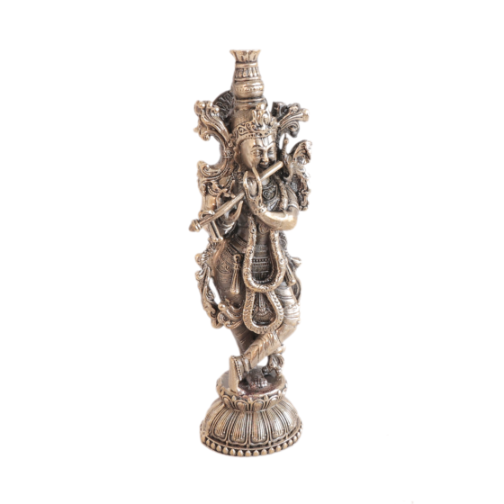Brass Krishna Idol  KBH11199