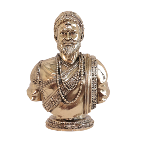Brass Shivaji Maharaja Statue KBH11249