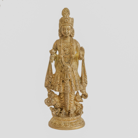 Brass Purshottam Maharaj Idol KBH11270