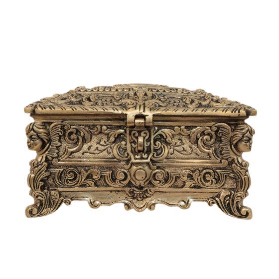 Brass Jewelry Box KBH11275