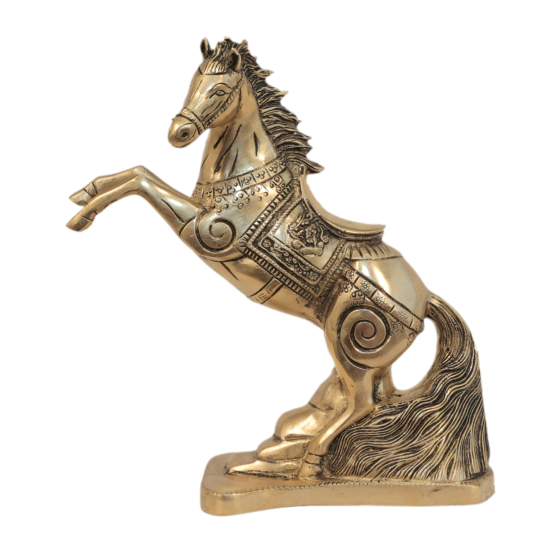 Brass Horse Statue KBH11278