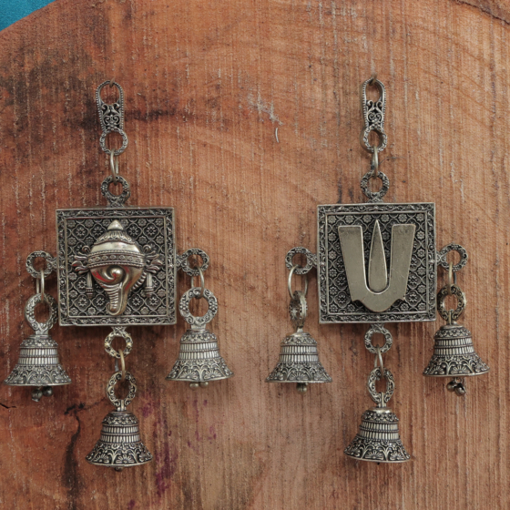  Handmade Brass Sangu Chakara Bell 