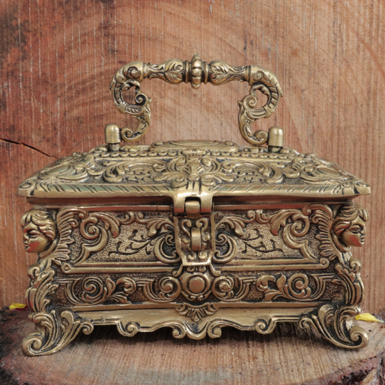 Brass Jewelry box  KBH11449
