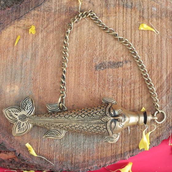 Brass Fish surmadani 9 inch KBH11469