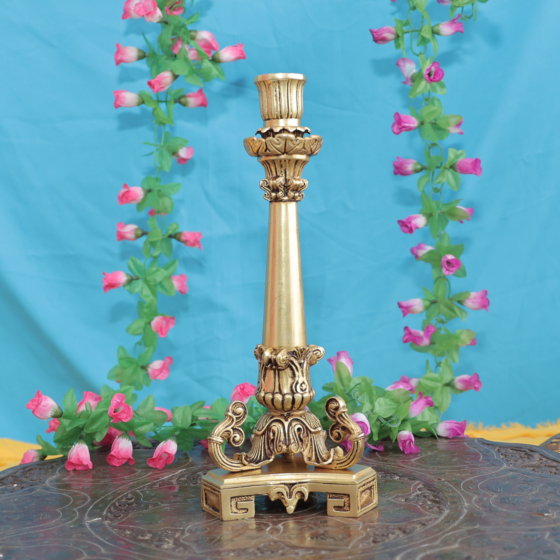 Brass Candle Stand KBH11609