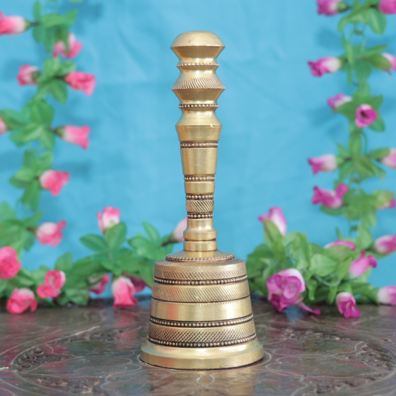 Brass Bell Ghanti for Pooja KBH11613