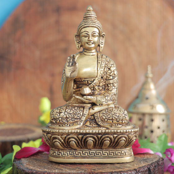 Brass Budhha KBH11724