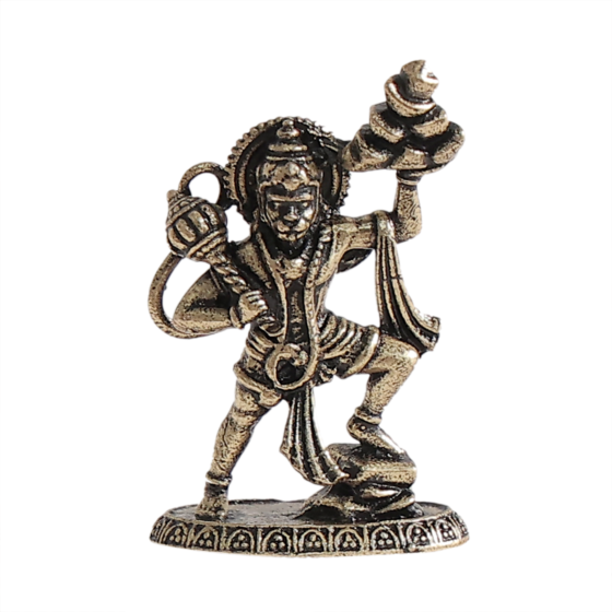 Small Bajrangbali Murti for Car Dashboard, Office & Gifting BH12391