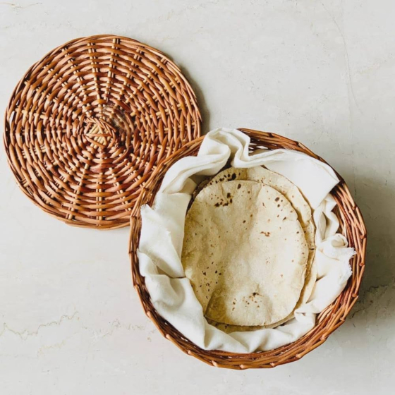 chapati basket for kitchen size 9 inch