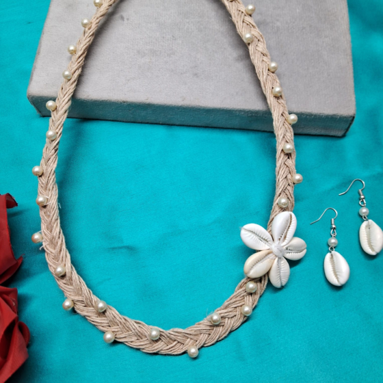 Jute Necklace Set