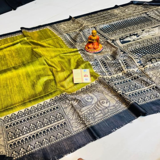 Handmade Handloom silk saree