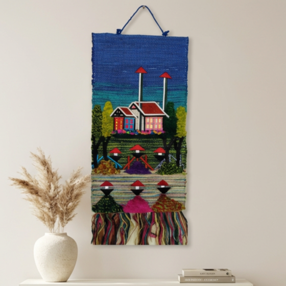 Handcrafted Naga Jute Wall Hanging